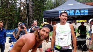Speedgoat 50k with Sage Canaday, Anton Krupicka, Jason Schlarb, and Max King (2013)