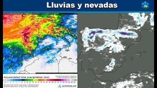 Así va a seguir LLOVIENDO en España 🌧️​ según los modelos meteorológicos: ¿y la NIEVE ❄️?