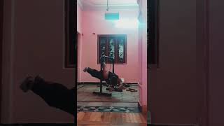 One arm back lever traning 💪#shorts #motivation #algorithm