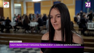 Aktuális (2025.02.28) - Hagyományőrző farsangi rendezvény a diákok szervezésében