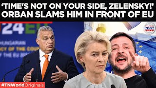 WATCH | Viktor Orban Confronts Ursula Von Der Leyen: Calls for Immediate Peace in Ukraine