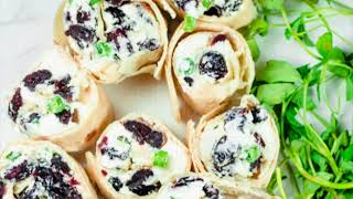 Cranberry Feta Pinwheels | Easy Holiday Pinwheel Appetizer Recipe