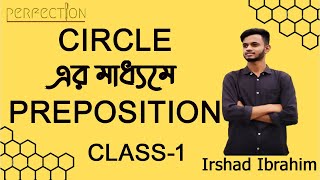 Circle এর মাধ্যমে Preposition শেখার সহজ উপায় ।। Irshad Ibrahim.