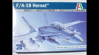 The Hornet stings again: restoring Italeri´s 1/72nd F/A-18C.