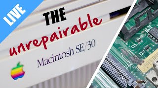 They told me this Macintosh SE/30 was unrepairable. Can I get it going?