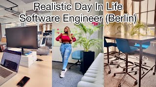 VLOG #24| A Full day in life of a software Engineer in Berlin | Balancing 9-5 & content creation👩‍💻💰
