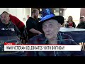 world war ii veteran celebrates 100th birthday with surprise party