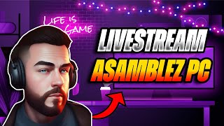 🔴[LIVE] ASAMBLEZ PC - I5 9400f GTX 1660 SUPER, 16GB RAM SSD 480GB, 1ST Player Firebase X4-M White