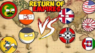 Return Of Empires ⚔️😈 || World Provinces #geography #countryballs