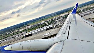 Blue Air Boeing 737-800 BEAUTIFUL EVENING TAKEOFF from Munich Airport