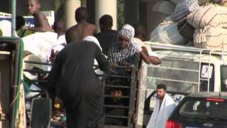 Muslim pilgrims gather for the hajj