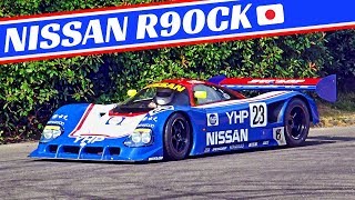 1990 Nissan R90CK Group C - NISMO Motorsport V8 Twin Turbo Engine Sound - Goodwood Festival of Speed