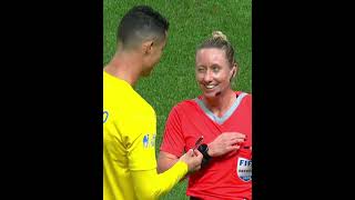 Players vs Female Referees 😳