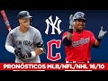 🔥PRONÓSTICOS MLB/NHL/NFL PARA HOY 17 DE OCTUBRE | PARLEY GRATIS 🔥