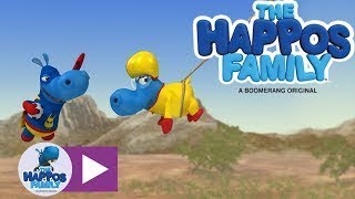 Super Happo vs Stunt Happo I Cartoon for Kids I The Happos Family