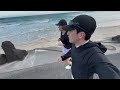 vlog 동쪽 제주와 사랑에 빠졌습니다.. 제주 인생 숙소 맛집 러닝코스 내향인 추천 제주도 여행 브이로그 🤫