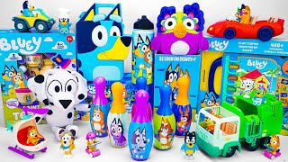 93 Minutes Satisfying with Unboxing Bluey Bowling Set, Bluey Friends Chloe Plush 🧸 Review Toys