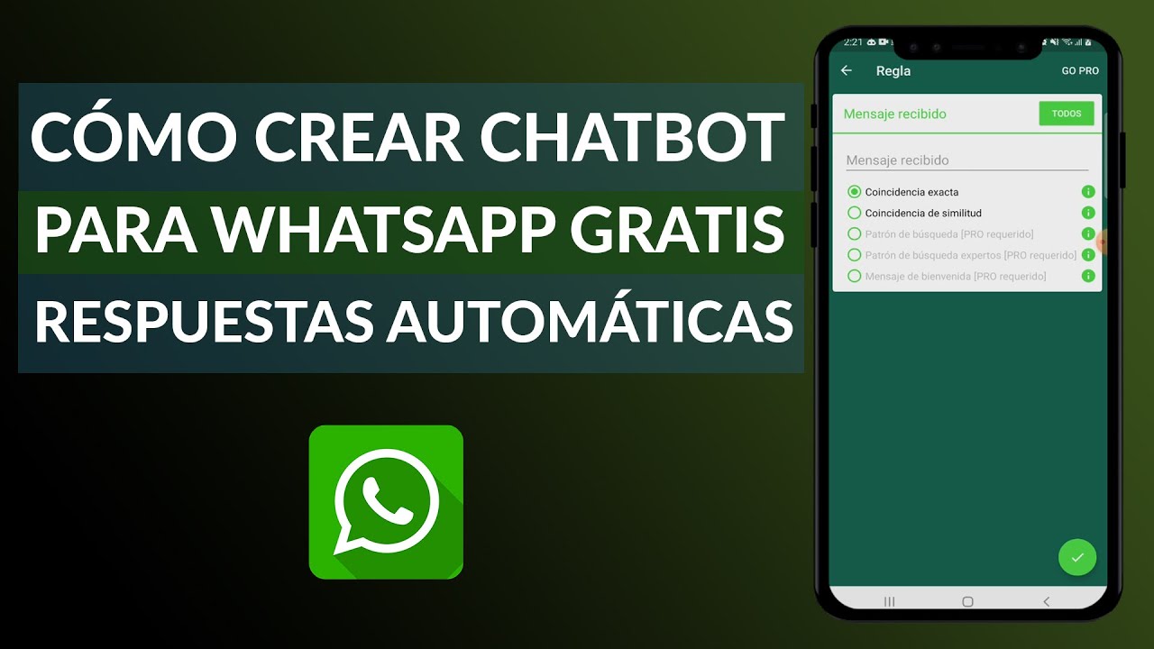 ¿Cómo Crear Un Chatbot Para WhatsApp Que De Respuestas Automáticas ...