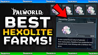 BEST HEXOLITE QUARTS FARMS / Best Farming Base Locations / Palworld Feybreak DLC Update Guide