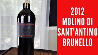 2012 Molino Di Sant'Antimo Brunello Di Montalcino Wine Review