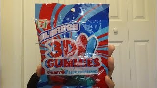 【アメリカのお菓子】セブンイレブン スラーピー3Dグミ!