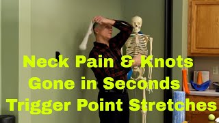 Neck Pain & Knots Gone in Seconds with Trigger Point Stretches & Posture Changes.