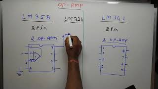 LM358 IC  / LM741 IC  WORKING