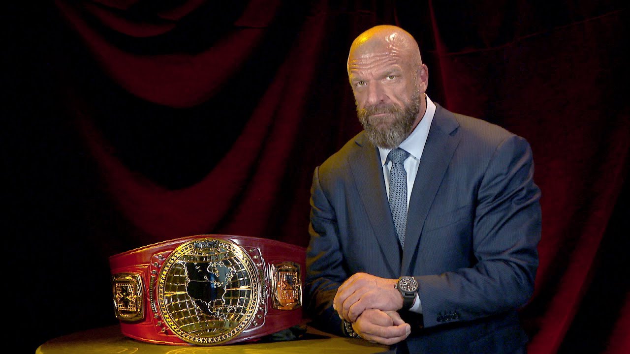 Triple H Reveals The New NXT North American Title: Exclusive, April 3 ...