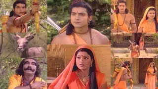 Ramayanam |Marichan who is killed by Ram, and Sita who sends Lakshman for fear that Ram is in danger