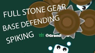 Starve.io EPIC FULL STONE GEAR SPIKE RAMPAGE