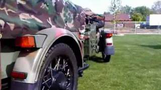 Helga's Russian Ural 2008 Gear-Up Military Custom Trailer