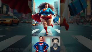 Superheroes as Fat Girls 💥 Avengers vs DC - All Marvel Characters #avengers #shorts #marvel