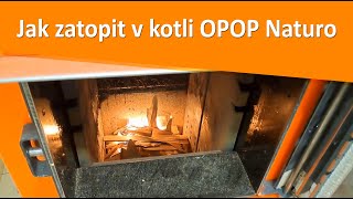 Zátop v kotli na dřevo OPOP Naturo