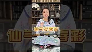 宛如一抹春色浮现腕间，这样的春彩你们喜欢吗？#翡翠 #翡翠手鐲 #翡翠手镯 #翡翠玉石 #緬甸玉 #缅甸翡翠 #緬甸翡翠