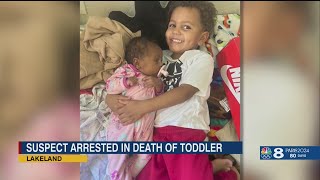 Family reacts to suspect arrested in toddler's death