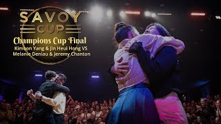 Savoy Cup 2023 - Champions Cup Final with Hot Swing Sextet - Kimoon \u0026 Jin Heui VS Melanie \u0026 Jeremy