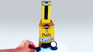 DIY TRICK - How to make Oreo vending machine from cardboard