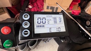 How to fix malfunction on ADO Pedelec (E-bike) with Bafang S866 Computer and E10 failer code DIY