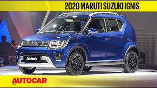 Auto Expo 2020 : 2020 Maruti Suzuki Ignis Facelift BS6 | First Look | Autocar India