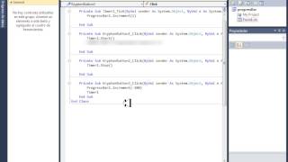 Como hacer un ProgressBar en VisualBasic 2010 (2013)