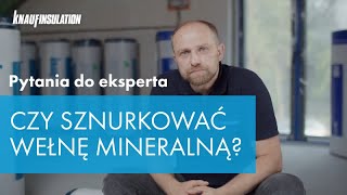 Czy izolacja z wełny mineralnej może się zsuwać?