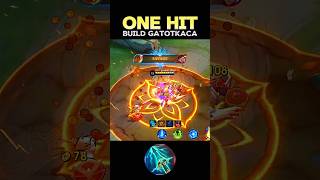 😱 WATCH THIS - BEST BUILD  GATOTKACA 2025❓ (ONE HIT) ~ MLBB 🔥 #mobilelegends #gatotkaca #onehitbuild