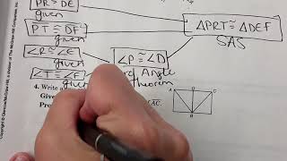 Workbook 4-4/4-5: Proving Triangles Congruent SSS, SAS, ASA, AAS, HL