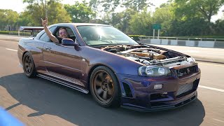 R34 GTR Hits the STREETS!