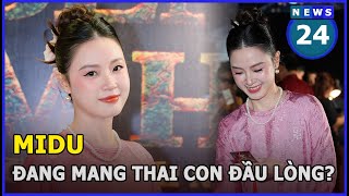 Midu đang mang thai con đầu lòng? | News24h