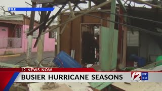 New data reveals hurricane seasons are getting busier