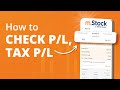 How to Check and Download Your P&L on m.Stock | Generate P&L Report | Zero Brokerage Demat Account