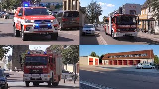 [BMA STADTVERWALTUNG] FF Aken(Elbe) rückt mit Kdow/AED + DLK23/12 + LF16/12 aus zum Brandmelder