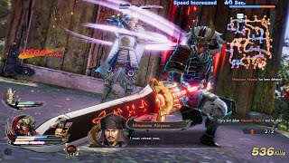 Samurai Warriors 5 - PS4 Pro - Kenshin Uesugi and Shingen Takeda Gameplay HARD