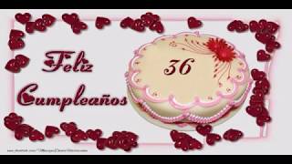 ¡Feliz Cumpleaños 36 años!